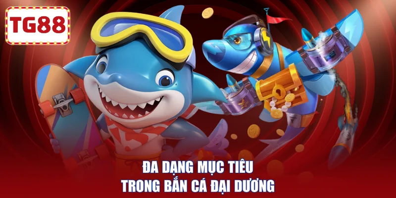 Đa dạng mục tiêu trong bắn cá đại dương