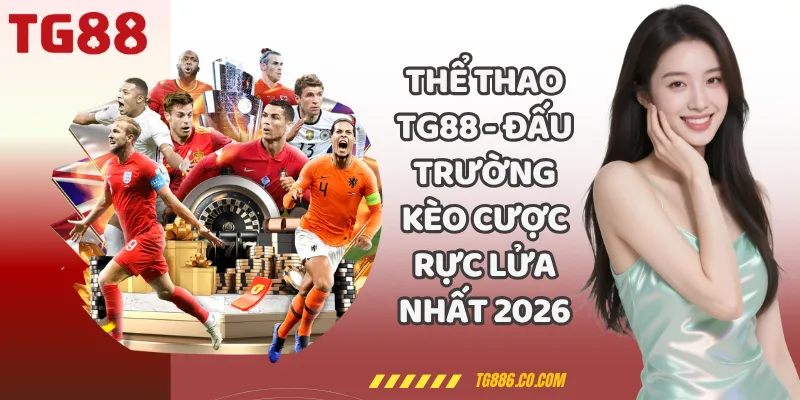 Thể Thao TG88 - Đấu Trường Kèo Cược Rực Lửa Nhất 2026