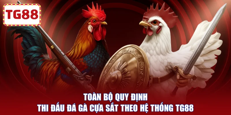 Toàn bộ quy định thi đấu đá gà cựa sắt theo hệ thống TG88